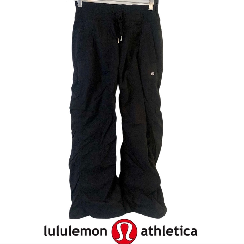 Lululemon Dance Studio “Unlined” Black Pants